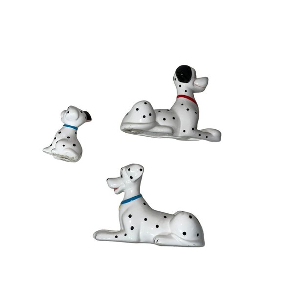Vintage Disney 101 Dalmations Used Set of 3 Ceramic - Picture 12 of 16